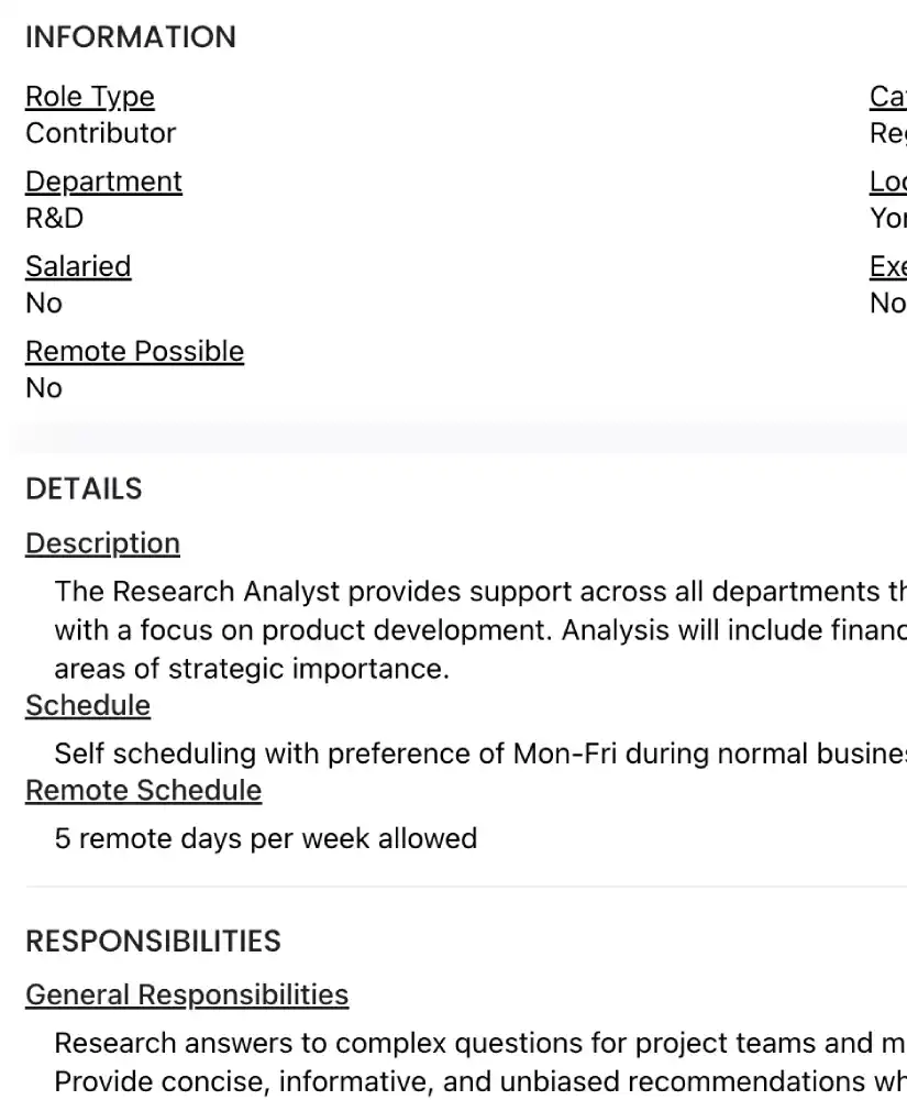 Roles module